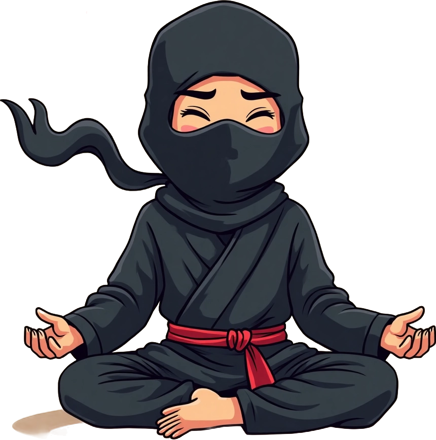 Meditating Ninja